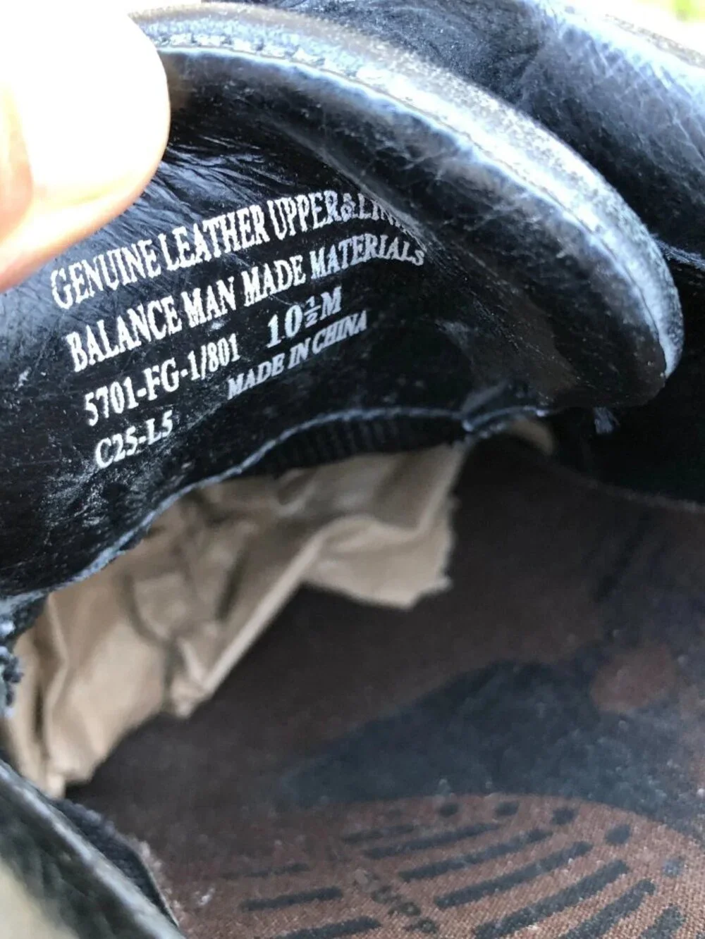 Timberland leather lace
